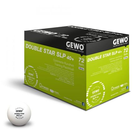 plastic balls GEWO Double Star SLP 40+ 1 pc.