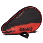 Bat case GEWO Wave Round with ball compartment black