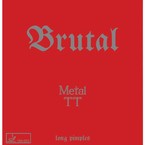 Long pips METAL TT Brutal red