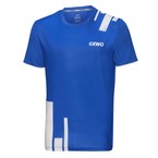 T-shirt GEWO  Bloques blue / white