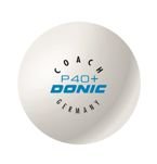 plastic ball DONIC Coach P40+ Cell-Free 1pc.
