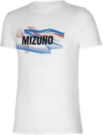 t-shirt MIZUNO Graphic Tee white