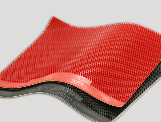 Pipsout Long FRIENDSHIP 837 Mystery III black Table Tennis \ Rubbers