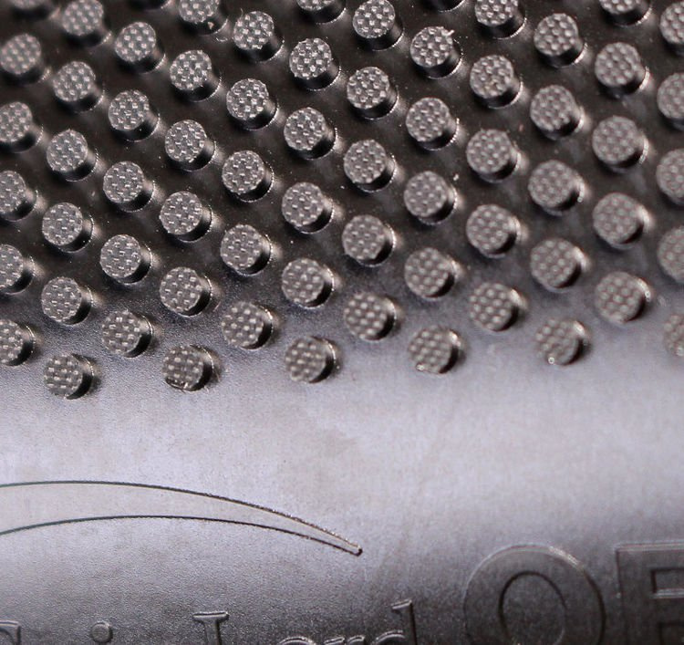 Short pips SPINLORD ORKan OX black Table Tennis \ Rubbers \ Pipsout