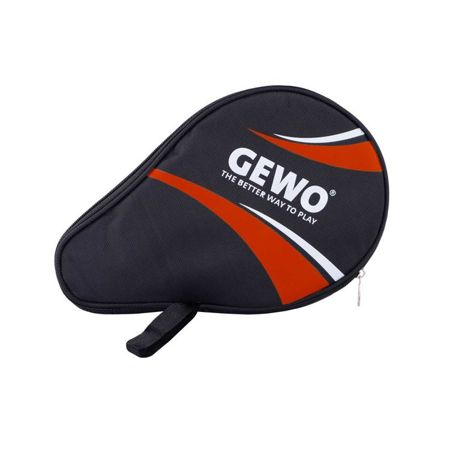 Bat case GEWO Master Round with ball pocket red