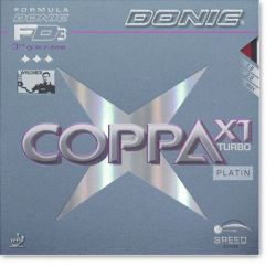 Pips-in DONIC Coppa X1 Turbo (Platin) black