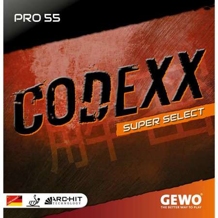 Pips-in GEWO Codexx Pro 55 SuperSelect black