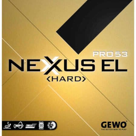 Pips-in GEWO Nexxus EL Pro 53 Hard red