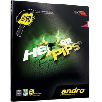 Pips-out  ANDRO Hexer Pips+ black