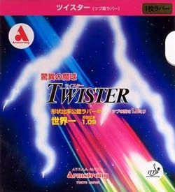 Pips-out Long ARMSTRONG Twister red