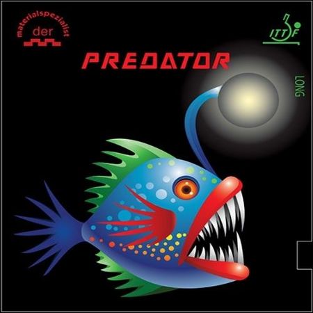 Pips-out long DER MATERIALSPEZIALIST Predator red