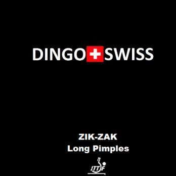 Pips-out long DINGO SWISS Zik Zak red