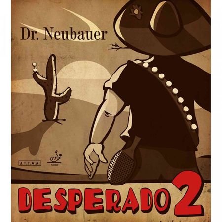 Pips-out long DR NEUBAUER Desperado 2 black