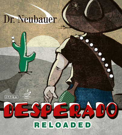 Pips-out long DR NEUBAUER Desperado Reloaded black