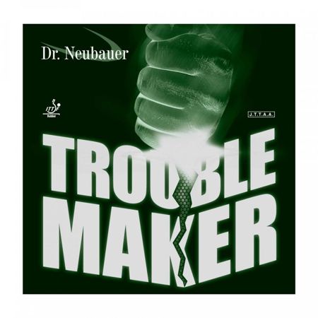 Pips-out long DR NEUBAUER Trouble Maker red