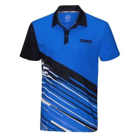 Shirt GEWO  Linares blue / black