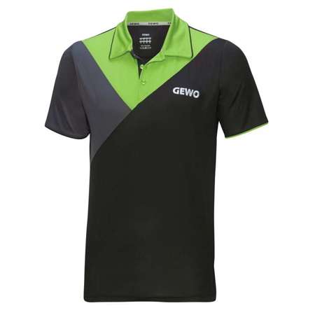 Shirt GEWO Toledo Cotton black / lime