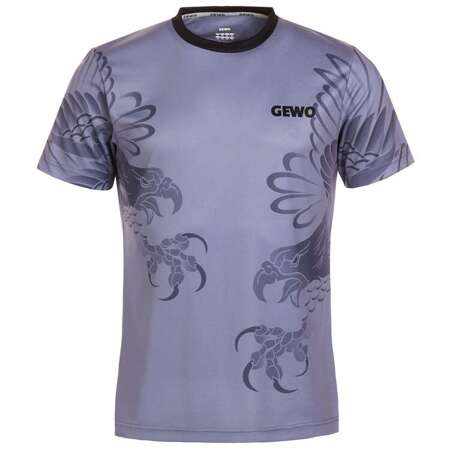 T-shirt GEWO Eagle light gray with dark gray