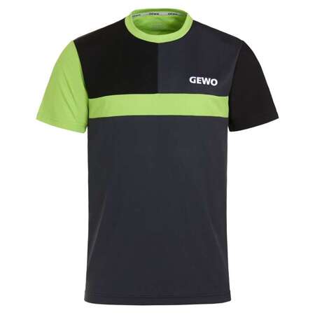 T-shirt GEWO Ravenna grey with green