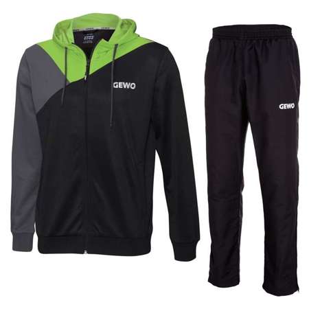 Tracksuit GEWO Toledo black / lime