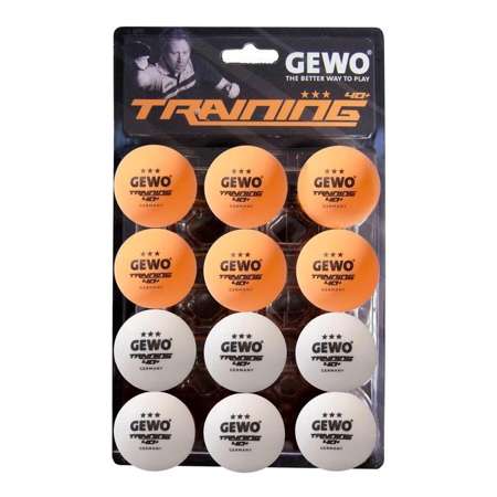 plastic balls GEWO Trainingsball *** 40+ 12 pcs.