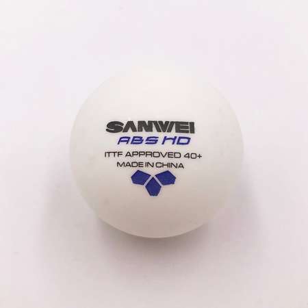 plastic balls SANWEI 40+ ABS HD *** ITTF 3 pcs