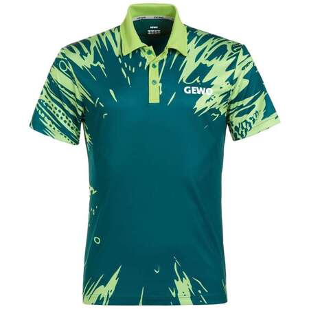 shirt GEWO Mattia green with lime