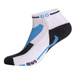 Socks GEWO Short Flex III white with blue