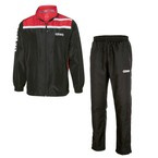 Tracksuit GEWO Aurora black with red