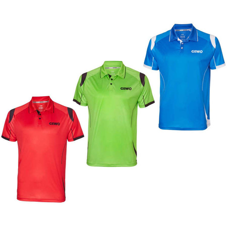 Shirt GEWO Terni red/black