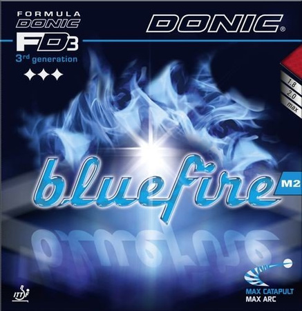 Pips-in DONIC Bluefire M2 red