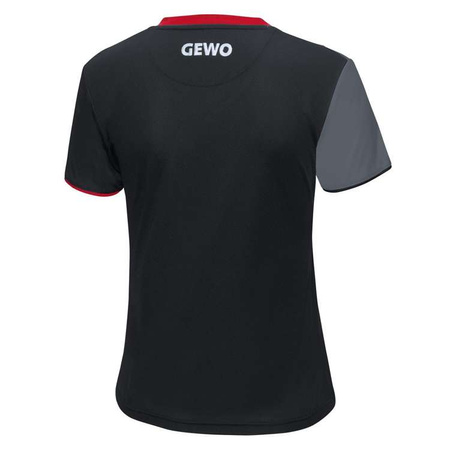 Shirt GEWO Toledo Lady black / red