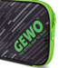 Bat case double GEWO Stripes Double black with lime