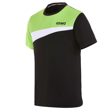T-Shirt GEWO Fondi I black with lime
