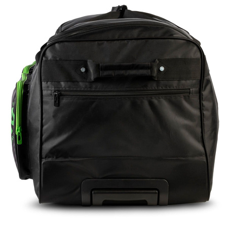 Sport Bag GEWO Trolley Stripes XL black with lime