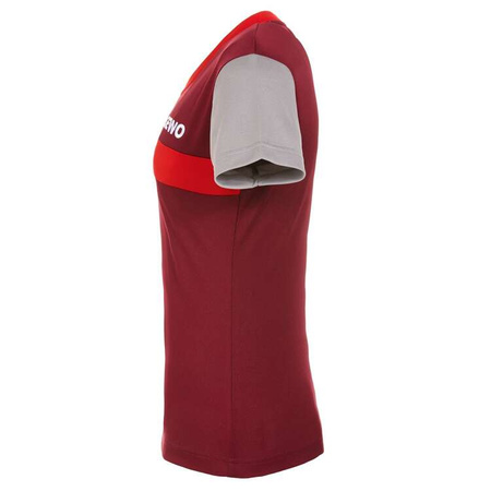 shirt GEWO Ravenna Lady bordeaux with red