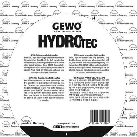 Rubber Protective Film GEWO HydroTec not self-adhesive 