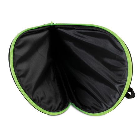 Bat case single GEWO Stripes Round black with lime
