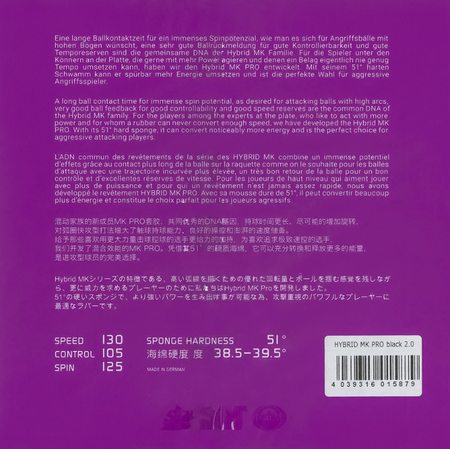 Pips-in TIBHAR Hybrid MK Pro red