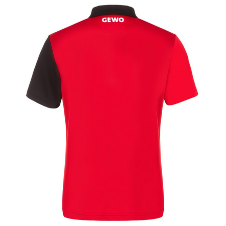 Shirt GEWO Fondi IV Cotton black with red