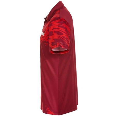 shirt GEWO Mattia bordeaux with red