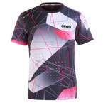 T-Shirt GEWO Lugo I black / pink