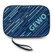 Bat case single GEWO Stripes Single navy with blue