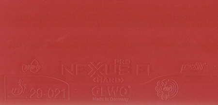 Pips-in GEWO Nexxus EL Pro 53 Hard red