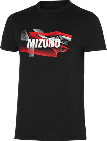 t-shirt MIZUNO Graphic Tee black