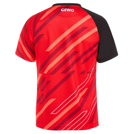 T-Shirt GEWO Ponza I red/black