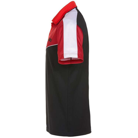 shirt GEWO Prato black with red