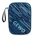 Bat case double GEWO Stripes Double navy with blue