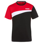 T-Shirt GEWO Fondi IV black with red