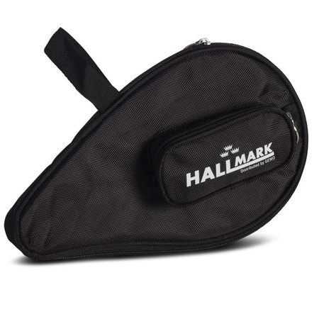 Bat case single HALLMARK Classic Round with ball pocket black